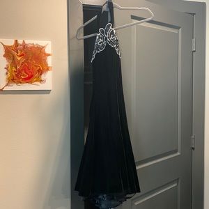 Vintage Betsy & Adam velvet cocktail dress